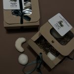 wax melt κουραμπιέδες σε κουτί