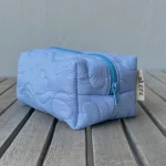 Μπλέ καρδιές waterproof makeup bag / mini
