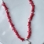 red NECKLACE